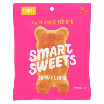 Smartsweets - Gummy Bears Fruity - Case of 12 - 1.8 OZ Smartsweets - Gummy Bears Fruity - Case of 12 - 1.8 OZ
