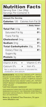 18 Rabbits - Jr. Organic Granola Bar - Mango Strawberry - Case of 6 - 6/1.05 oz. 18 Rabbits - Jr. Organic Granola Bar - Mango Strawberry - Case of 6 - 6/1.05 oz.