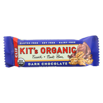 Clif Kit's Organic - Fruit and Nut Bar - Dark Chocolate - Case of 12 - 1.62 oz.