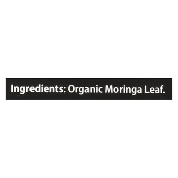 Buddha Teas - Organic Tea - Moringa - Case of 6 - 18 Bags