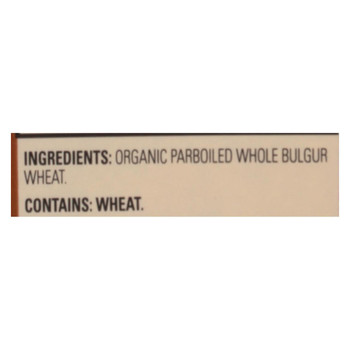 Arrowhead Mills - Organic Bulgur Wheat - Case of 6 - 24 oz.