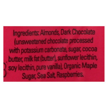 Skinny Dipped Almonds - Dark Chocolate Raspberry - Case of 10 - 3.5 OZ
