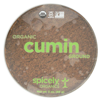 Spicely Organics - Organic Cumin - Ground - Case of 2 - 3 oz.