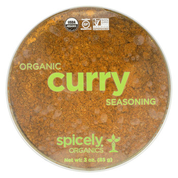 Spicely Organics - Organic Curry Powder - Case of 2 - 3 oz. Spicely Organics - Organic Curry Powder - Case of 2 - 3 oz.