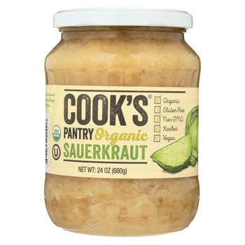 Cook's Pantry - Organic Sauerkraut - Case of 6 - 23.3 oz. Cook's Pantry - Organic Sauerkraut - Case of 6 - 23.3 oz.