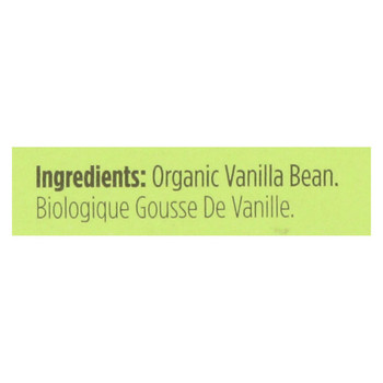 Spicely Organics - Organic Vanilla Bean - Case of 6 - 0.2 oz.