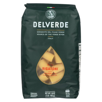 Delverde - Pasta - Rigatoni - Case of 12 - 1 lb.