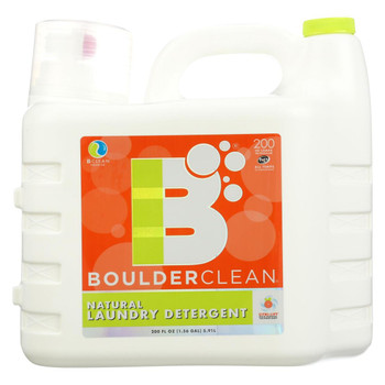 Boulder Clean - Liquid Laundry Detergent - Valencia Orange - Case of 2 - 200 fl oz.