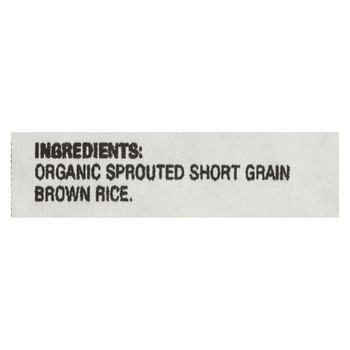 Lundberg Family Farms - Rice Og2 Sprtd Shrt Brwn - Case of 25 - lb.