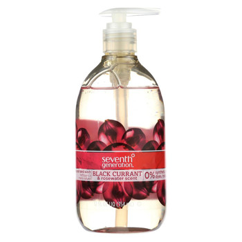 Seventh Generation - Liquid Hand Soap - Black Currant and Rosewater - 12 fl oz. Seventh Generation - Liquid Hand Soap - Black Currant and Rosewater - 12 fl oz.
