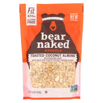 Bear Naked - Granola - Toasted Coconut Almond - Case of 6 - 12 oz.