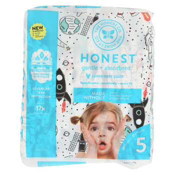 The Honest Company - Diapers Size 5 - Space Travel - 20 Count The Honest Company - Diapers Size 5 - Space Travel - 20 Count
