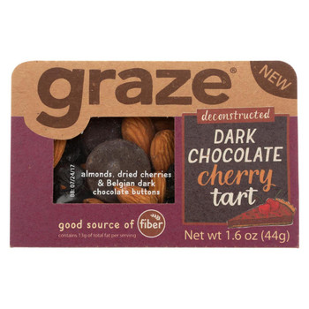 Graze - Snack Mix - Dark Chocolate Cherry Tart - Case of 6 - 1.6 oz. Graze - Snack Mix - Dark Chocolate Cherry Tart - Case of 6 - 1.6 oz.