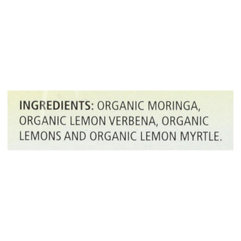 Celestial Seasonings - Organic Tea - Teahouse Lemon Moringa - Case of 6 - 20 Bags