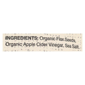 Doctor In The Kitchen - Organic Flax Seed Crackers - Sea Salt - Case of 6 - 5 oz. Doctor In The Kitchen - Organic Flax Seed Crackers - Sea Salt - Case of 6 - 5 oz.