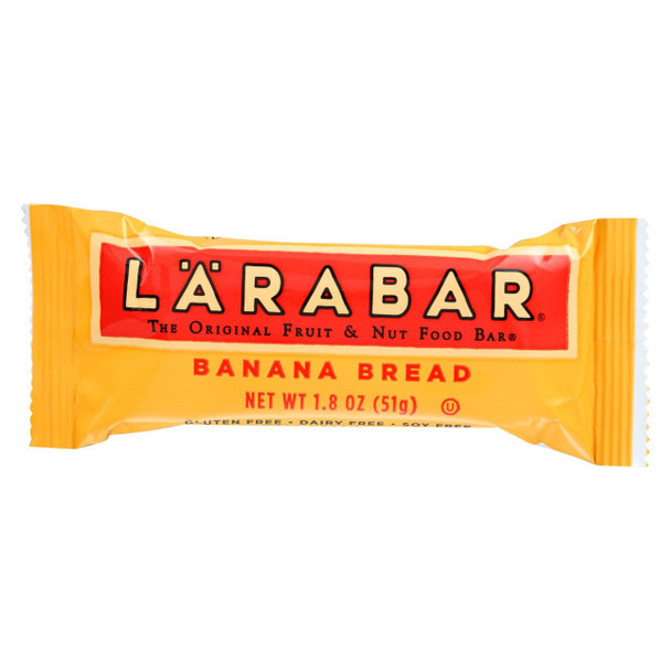 Larabar - Original Fruit and Nut Bar - Bnna Brd S210698-7 - Case of 16 - 1.8 oz.