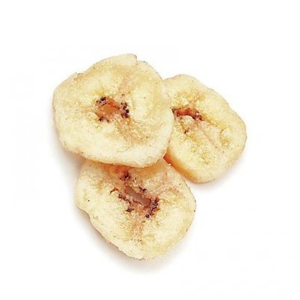 Bulk Dried Fruit - Organic Banana Chips - Sweetened - Case of 5 - lb.