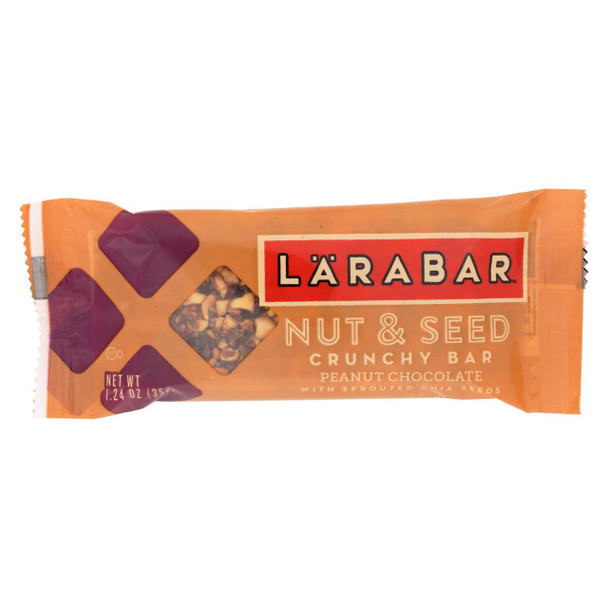 Larabar - Nut and Seed Bar - Peanut Chocolate - Case of 15 - 1.24 oz.