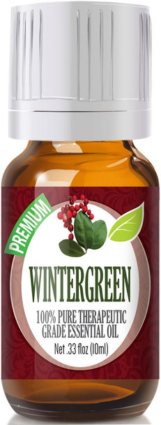 Healing Solutions - Essential Oil - Wintergreen - Pack of 3 - 10 mL