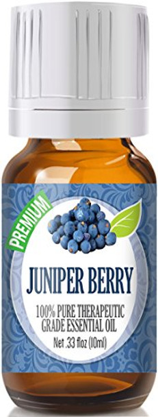 Healing Solutions - Essential Oil - Juniper Berry - Pack of 3 - 10 mL