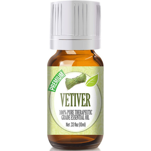 Healing Solutions - Essential Oil - Vetiver - Pack of 3 - 10 mL