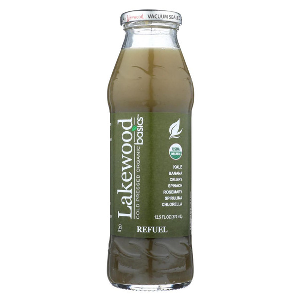 Lakewood - Organic Juice - Basics Refuel - Case of 12 - 12.5 fl oz.