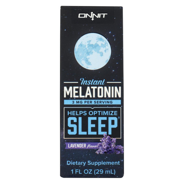 Onnit Labs - Melatonin Spray Lavender - 1 FZ