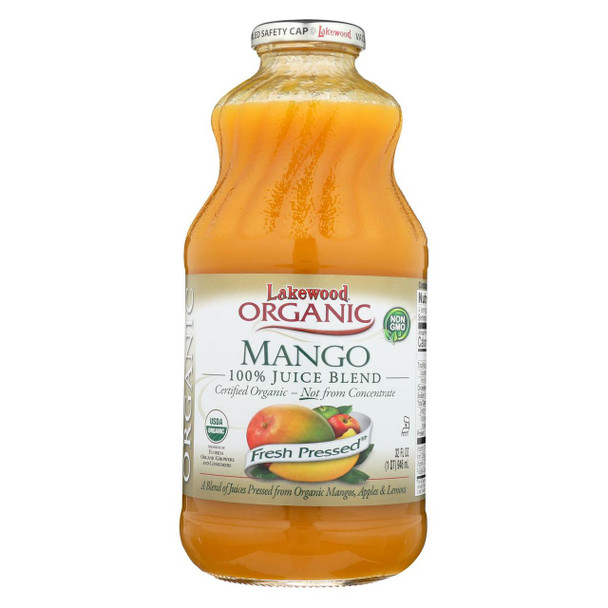 Lakewood - Organic Juice - Mango Blend - Case of 6 - 32 oz.