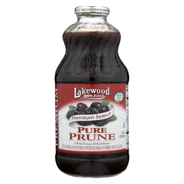 Lakewood - Juice - Pure Prune - Case of 6 - 32 fl oz.