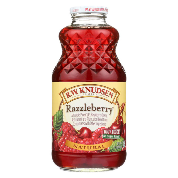 R.W. Knudsen - Juice - Razzleberry - Case of 12 - 32 oz.