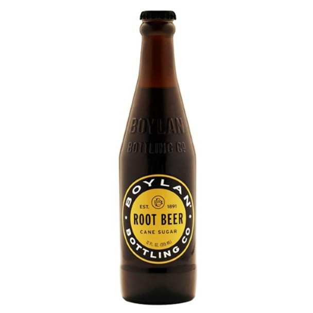 Boylan Bottling - Soda - Root Beer - Case of 6 - 4/12 fl oz.