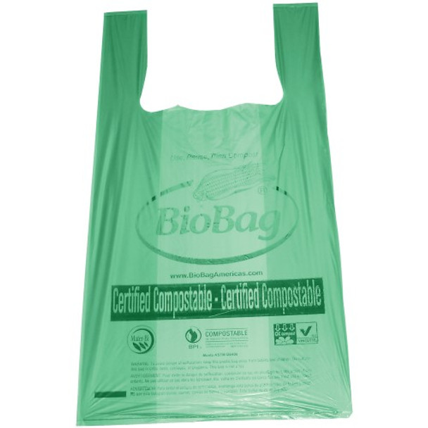 Biobag - Compostable Shopping Bags - 500 Count