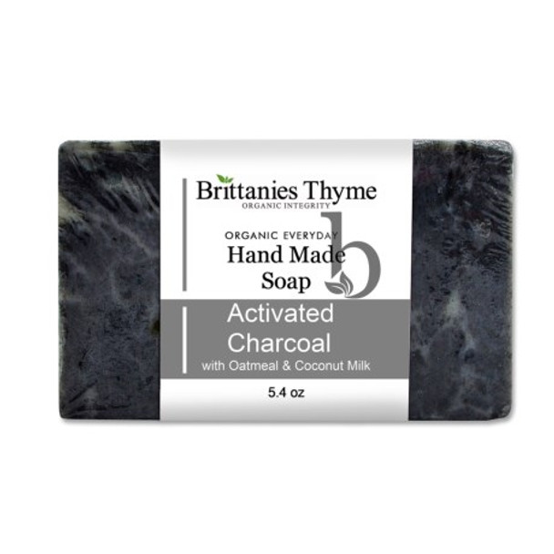 Brittanie's Thyme - Bar Soap - Charcoal - Case of 6 - 5.4 oz.