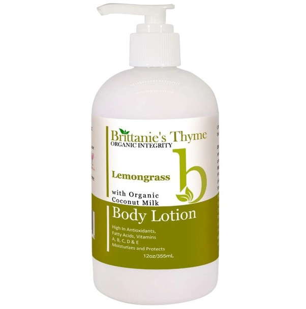 Brittanie's Thyme - Body Lotion - Lemongrass - 12 oz.