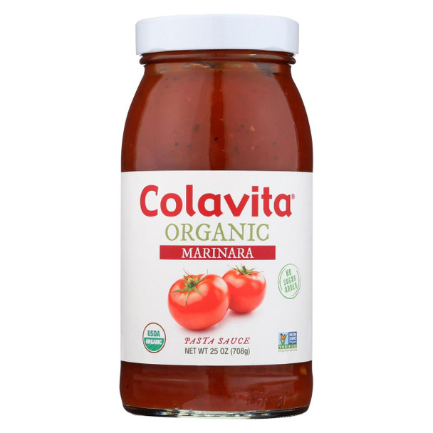Colavita - Organic Pasta Sauce - Marinara - Case of 6 - 25 fl oz.