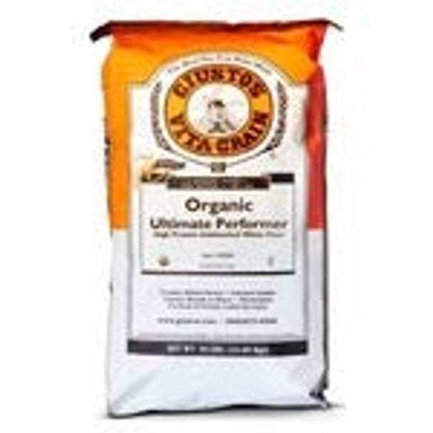 Giusto's Flour - Organic Flour - Unbleached Perform - Case of 50 - lb.