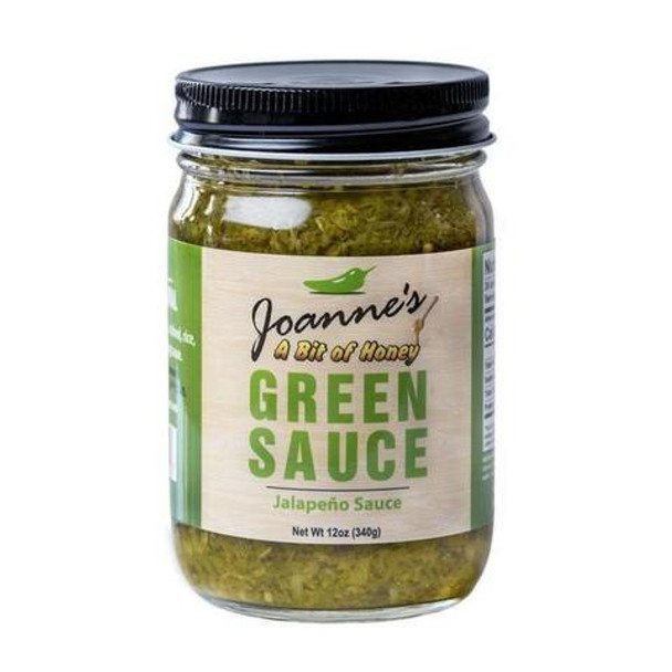 Joanne's Green Kitchen Corp - Jalapeno Sauce with Honey - Case of 6 - 12 oz.
