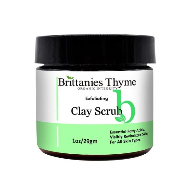 Brittanie's Thyme - Clay Scrub - Exfoliating - 1 oz.