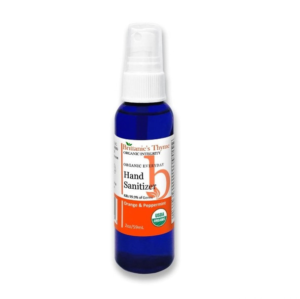 Brittanie's Thyme - Organic Hand Sanitizer - Orange - 2 oz.