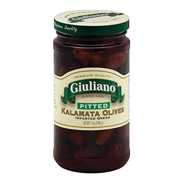 Giulianos' Specialty Foods - Kalamata Olives - Pitted - Case of 6 - 6.5 oz.