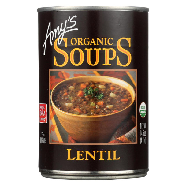 Amy's - Soup - Organic - Case of 1 - 14.5 oz.