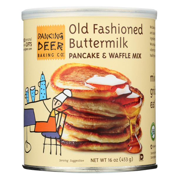 Dancing Deer Baking Company - Buttermilk Pancake and Waffle Mix - Case of 6 - 16 oz.