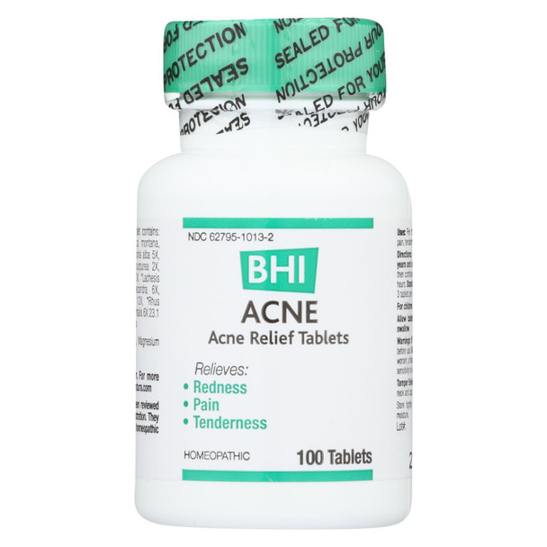 BHI - Acne Relief - 100 Tablets