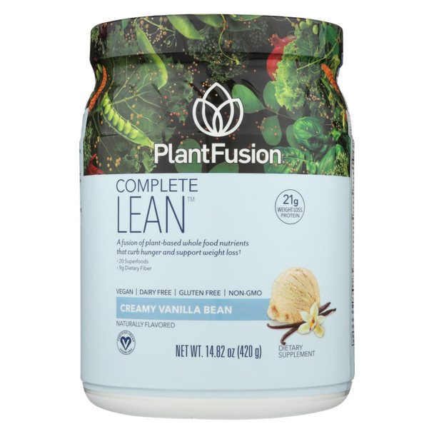 Plantfusion - Complete Lean Protein - Vanilla - 14.8 oz.