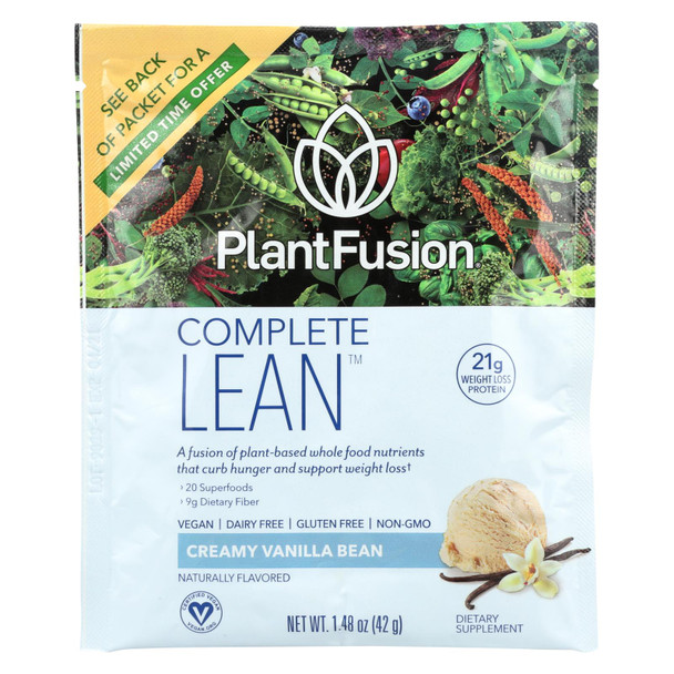 Plantfusion - Complete Lean Protein - Vanilla - Case of 12 - 42 g
