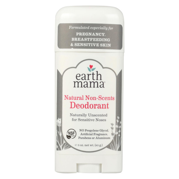 Earth Mama - Deodorant - Non-Scented - 3 oz.