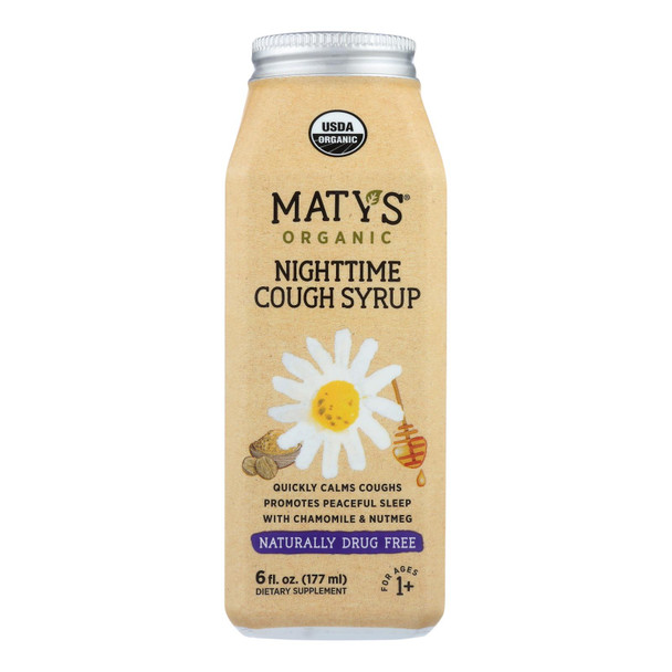 Maty's - Organic Nighttime Cough Syrup - 6 fl oz.