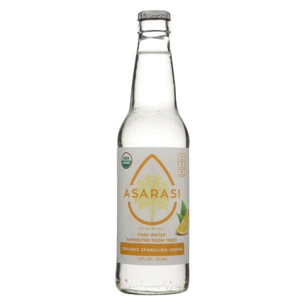 Asarasi - Sparkling Tree Water - Lemon - Case of 12 - 12 fl oz.