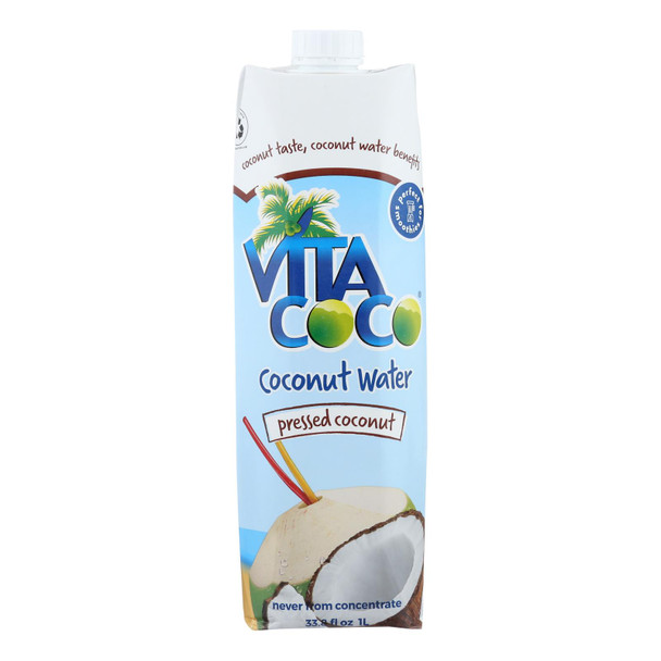 Vita Coco - Coconut Water Pressed - Case of 12 - 1 LT