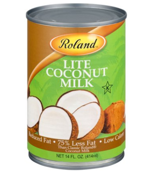 Roland Products Roland Lite Coconut Milk - Case of 24 - 14 FZ